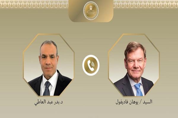 وزير الخارجية يبحث مع نظيره الألماني تعزيز العلاقات الثنائية والتطورات الإقليمية