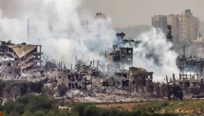 استشهاد طفل وإصابة 5 آخرين في غارة إسرائيلية على بلدة الزوايدة وسط قطاع غزة