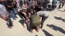 استشهاد "عريس فلسطيني" وإصابة آخرين في غارة بمسيرة إسرائيلية ضربت منطقة الزوايدة بقطاع غزة