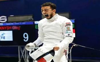 تاهل المصري محمد السيد لـ نهائي سيف المبارزة في دورة العاب البحر المتوسط  