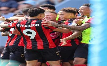 الدوري الإنجليزي.. مانشستر سيتي يتأخر أمام بورنموث بهدف في الشوط الأول