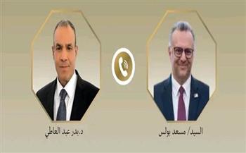 وزير الخارجية يبحث مع كبير مستشارى الرئيس الأمريكي للشئون العربية والأفريقية مستجدات الأوضاع الإقليمية