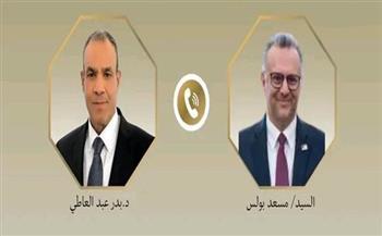 وزير الخارجية يبحث مع كبير مستشارى الرئيس الأمريكي للشئون العربية والأفريقية مستجدات الأوضاع الإقليمية