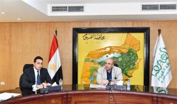 محافظ الفيوم يتابع الموقف التنفيذي لمشروع إعادة تأهيل محطة الصرف الصناعي بكوم أوشيم