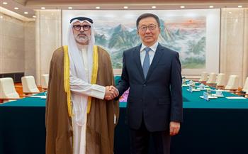 نائب الرئيس الصيني ووزير خارجية الكويت يبحثان العلاقات الثنائية وآخر التطورات الإقليمية والدولية