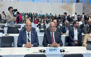 وزير الري: التكامل بين إدارة المياه والأراضي والعمل المناخي ضرورة لتحقيق الأمن المائي والغذائي