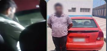 ضبط سائق أجرة بالإسماعيلية بعد تعديه على طالب لرفضه تشغيل العداد