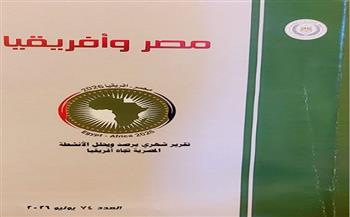 هيئة الاستعلامات: 89 نشاطًا مصريًا لتعزيز العلاقات مع 28 دولة إفريقية خلال يوليو