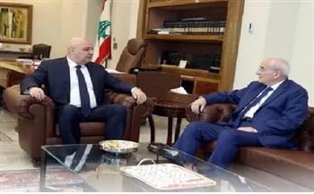 الرئيس اللبناني يبحث الأوضاع الأمنية والتحضيرات لزيارة وفد اقتصادي إماراتي إلى لبنان