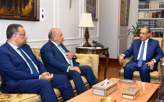 لتعزيز التنسيق بين مؤسسات الدولة.. وزير الخارجية يستقبل وكيل مجلس النواب وعضو مجلس الشيوخ