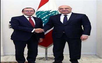 الرئيس عون يبحث مع وزير خارجية النرويج الوضع فى لبنان والجنوب ويطلب تعزيز المساعدات الإنسانية