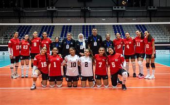 ناشئات مصر يكتسحن الأردن 3-0 في البطولة العربية للطائرة ويواصل الانتصارات