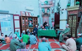 ​أوقاف سوهاج تحيي ذكرى المولد النبوي باحتفالية إيمانية في مسجد القطب