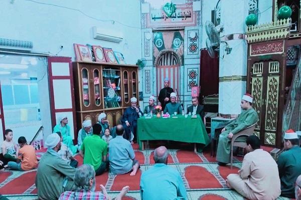 ​أوقاف سوهاج تحيي ذكرى المولد النبوي باحتفالية إيمانية في مسجد القطب