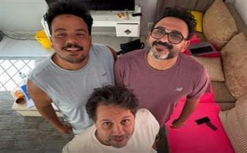 هشام ماجد وأكرم حسني ومصطفى غريب يعلنون «فركش» فيلم «الورشة»