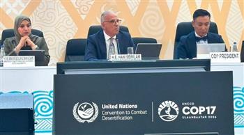 سويلم في «COP17»: الجفاف والتصحر يهددان الأمن المائي والغذائي.. ومصر تدعو لتحرك دولي عاجل