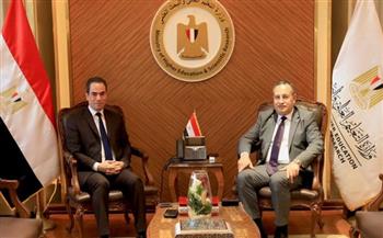 وزير التعليم العالي يبحث مع رئيس "الوطنية للإعلام" التغطية الإعلامية لدورة الألعاب الإفريقية الـ12 للجامعات