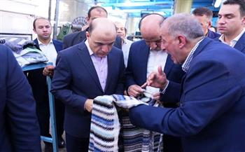 وزير العمل ومحافظ الغربية يتفقدان "العربية للنسيج والنوفيتيه" و"تريكو الصياد"