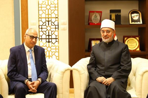 مفتي الجمهورية يستقبل رئيس مجلس الدولة في زيارة تعكس عمق التقدير المتبادل    