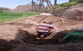 محافظ قنا يوجه بمعالجة مشكلة ضعف المياه بنجع قطية بنجع حمادي