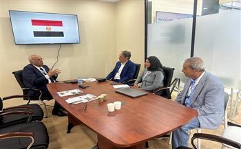 رئيس "بحوث الصحراء" يبحث تعزيز التعاون الدولي لمواجهة التصحر خلال فعاليات (COP17)