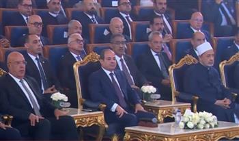 الرئيس السيسي في احتفال المولد النبوي: نبذل قصارى جهدنا لتحسين ظروف معيشة المواطنين