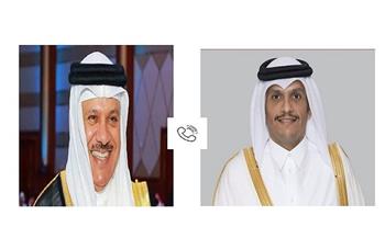 وزيرا خارجية قطر والبحرين يبحثان آخر المستجدات الإقليمية