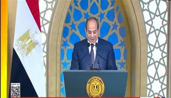 الرئيس السيسي: أؤكد على التوجيهات الصادرة لوزير النقل بضرورة الانتهاء من كافة مشاريع النقل الجماعي 