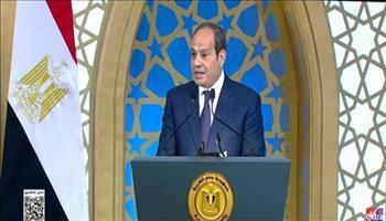 الرئيس السيسي: هناك فوضى في المعرفة والطرح بمواقع التواصل الاجتماعي 