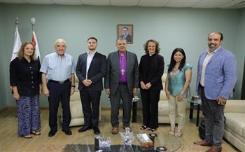 رئيس الطائفة الإنجيلية يستقبل وفد «كنائس من أجل السلام في الشرق الأوسط» ويؤكد أهمية الحوار والتعايش