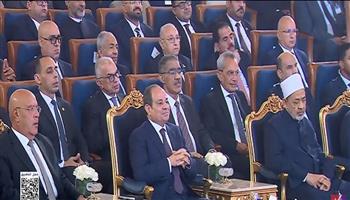 الرئيس السيسي يتفاعل مع ابتهال أصغر متسابقي «دولة التلاوة 2» | فيديو 