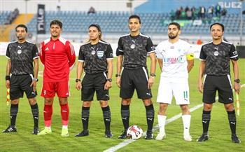 الدوري الممناز .. تعرف على طاقم تحكيم مواجهة المقاولون والمصري البورسعيدي