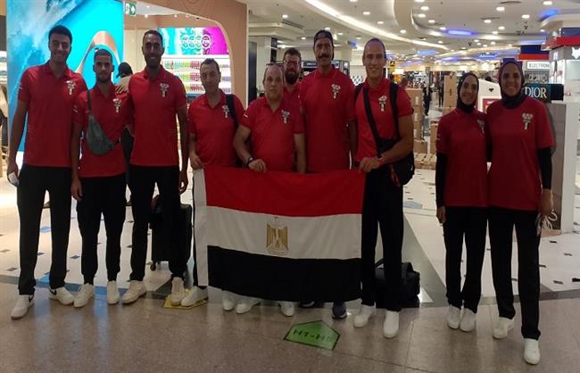 بعثة مصر للتجديف تغادر إلى إيطاليا للمشاركة في دورة ألعاب البحر المتوسط 
