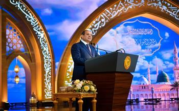 الرئيس السيسي في احتفالية المولد النبوي.. تكريم العلماء وتوجيهات لتعزيز الخدمات والانضباط |صور
