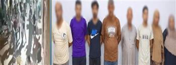 مشاجرة بالكراسي في أحد شوارع الجيزة بسبب حفل زفاف.. وضبط 10 أشخاص