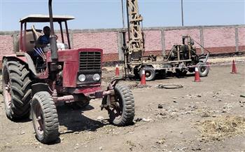 وزيرة التنمية المحلية والبيئة تتابع أعمال إنشاء مصنع تدوير المخلفات بقرية دفرة