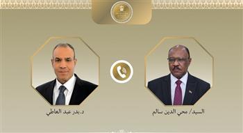 وزير الخارجية يؤكد لنظيره السوداني على دعم وحدة السودان وسيادته وسلامة أراضيه ومؤسساته الوطنية