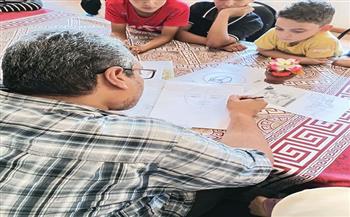 ثقافة البحيرة تنظم ورشة فنية للتدريب على فن البورتريه