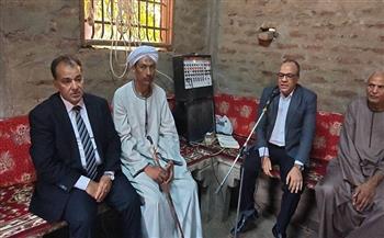رئيس جامعة قنا يقدم واجب العزاء في وفاة الطالب محمد عبد الرؤوف
