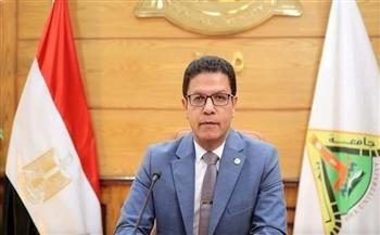 رئيس جامعة بنها يهنئ محافظ القليوبية وأبناء المحافظة بالعيد القومي