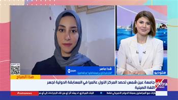 شدا ماهر: دراسة الصينية لم تكن لغة فقط.. بل جسرًا للتواصل بين مصر والصين