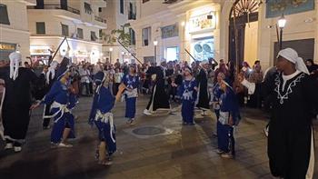 "شارع الفن" يحتفي بالمولد النبوي في الإسكندرية