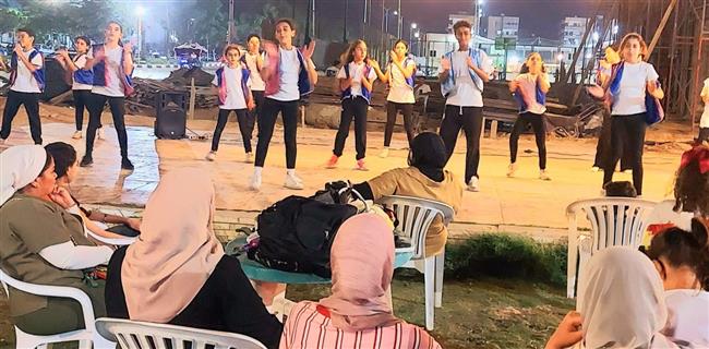 "شارع الفن" يواصل فعالياته بالإسماعيلية بعروض للفنون الشعبية واكتشاف المواهب
