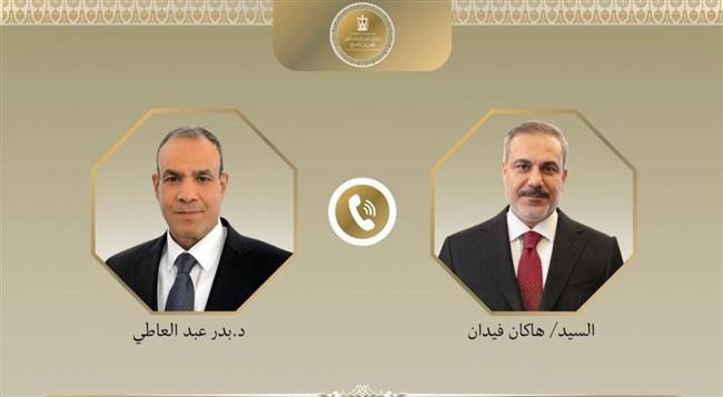 وزير الخارجية ونظيره التركي يبحثان الجهود المبذولة لاحتواء التصعيد الراهن