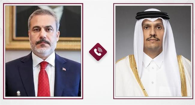 وزيرا خارجية قطر وتركيا يبحثان هاتفيًا جهود خفض التصعيد وتعزيز الاستقرار في المنطقة  