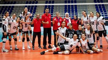 منتخب مصر للناشئات للكرة الطائرة يتوج بذهبية البطولة العربية بالأردن