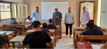 انتظام أعمال امتحانات الدور الثاني للشهادتين الابتدائية والإعدادية الأزهرية بشمال سيناء