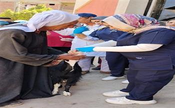 محافظ أسيوط: القوافل البيطرية المجانية تواصل دعم صغار المربين