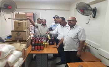 تموين المنيا: ضبط 2.5 طن سماد مدعم وسلع متنوعة قبل طرحها بالسوق السوداء