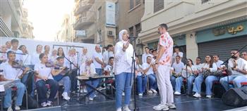 "شارع الفن" يواصل نشر الإبداع في الإسكندرية